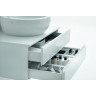 Тумба LAUFEN IL BAGNO ALESSI ONE под раковину 1897.1 белый лак 4.2402.3.097.631.1